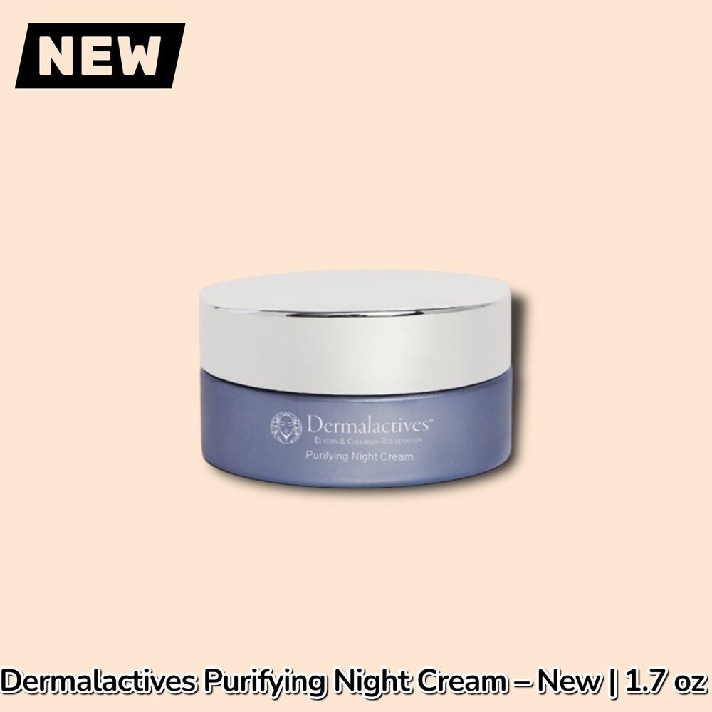 🔴New NWT Dermalactives Purifying Night Face Cream Skincare – | 1.7 oz